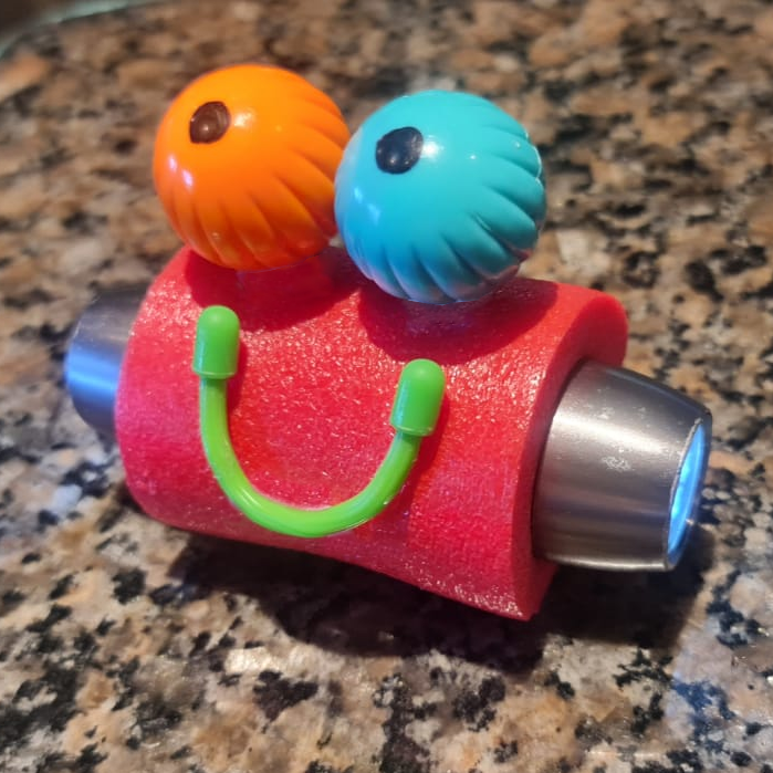 CryptoGadget2's tweet photo. Never thought I'd be chopping up pool noodles in the name of crypto... @MoodRollers https://t.co/e0z0Ff0Swd