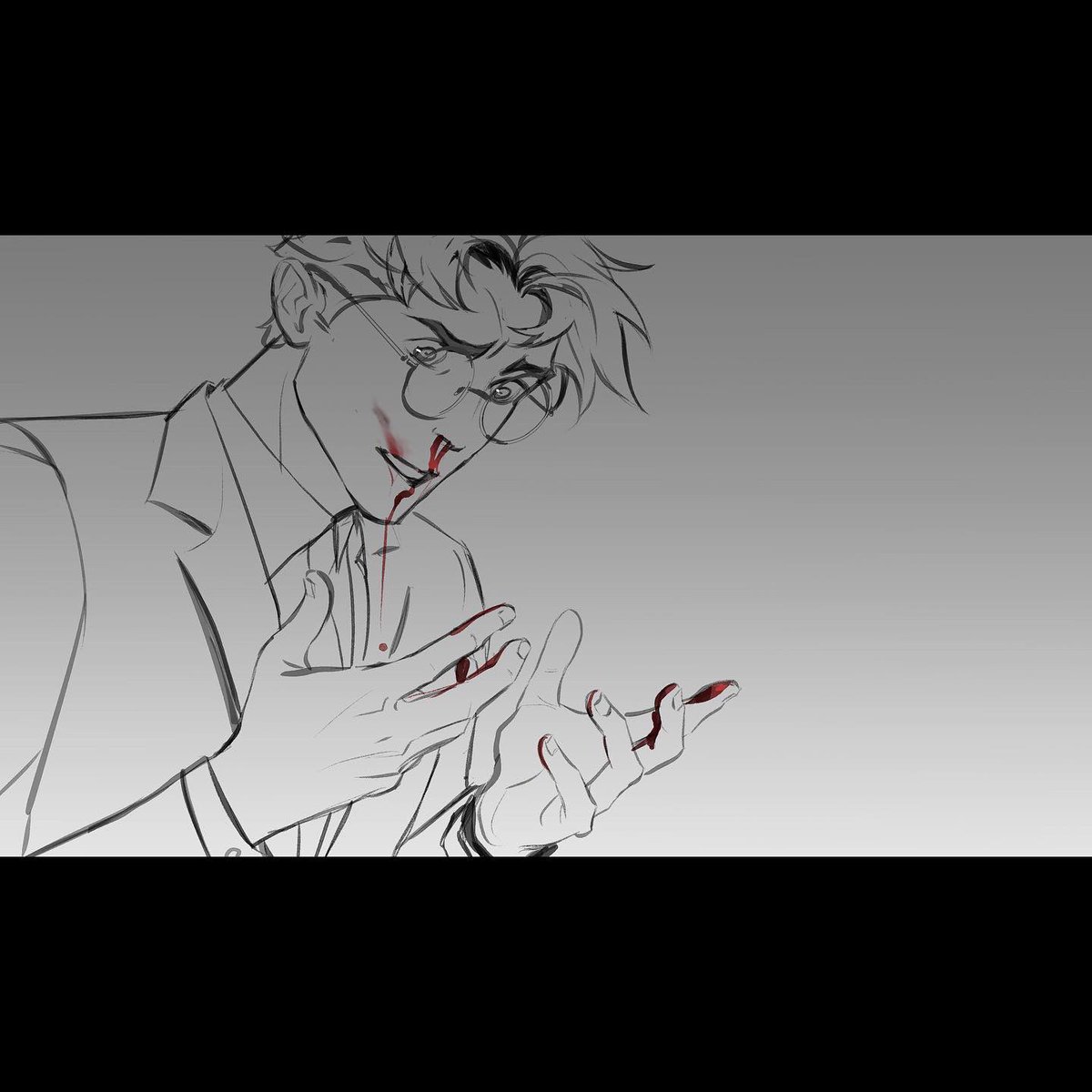 Always end up liking my sketch more 🥸 