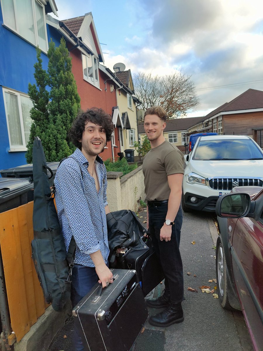 Nuns of the Tundra (@nunsofthetundra) on Twitter photo Ya boys getting the rehearsals in for the headline at <a href="/exchangebristol/">Exchange Bristol</a> this Friday 🔥🔥🔥 I always forget to take photos during the session so this candid shot as we walk to the car will have to do. Songs are sounding BIG 🤘 DM us if you're keen to come along on Friday mates xxx Ya boys getting the rehearsals in for the headline at <a href="/exchangebristol/">Exchange Bristol</a> this Friday 🔥🔥🔥 I always forget to take photos during the session so this candid shot as we walk to the car will have to do. Songs are sounding BIG 🤘 DM us if you're keen to come along on Friday mates xxx