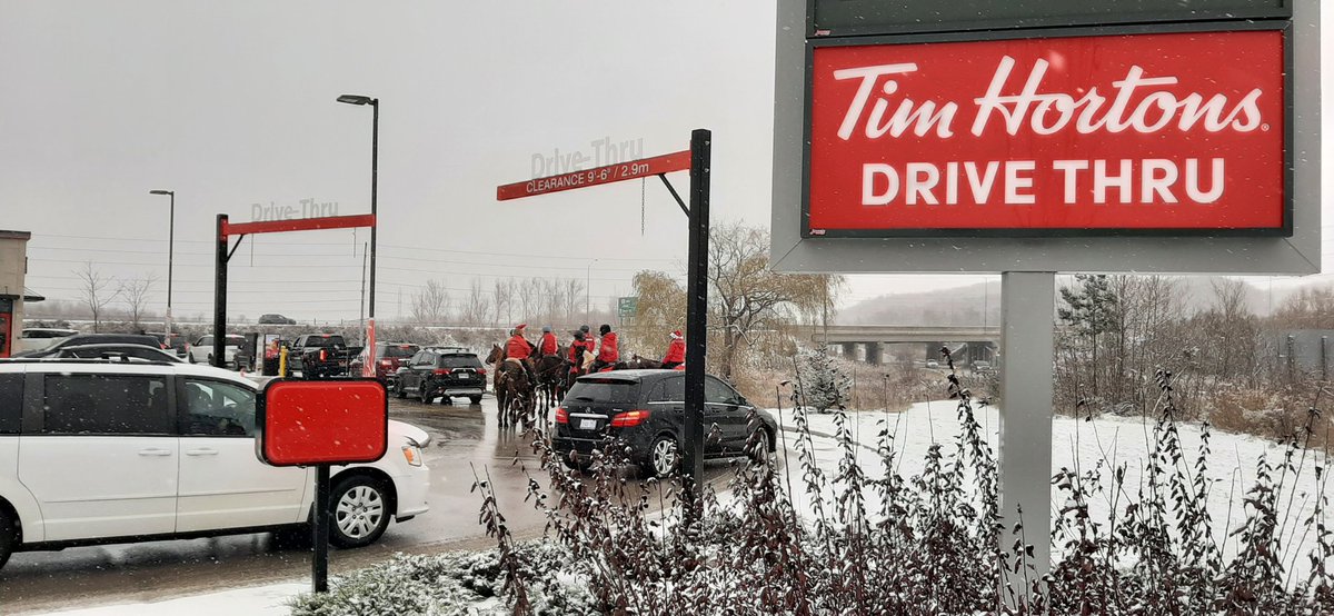 osheadc's tweet photo. The #Waubaushene @santa Claus Parade in @TayTownship isn't over until everyone has got their @TimHortons double double. https://t.co/zqajU7kI8I