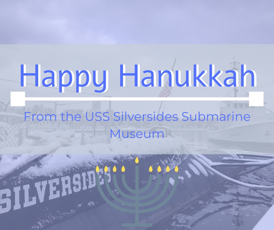USS_Silversides's tweet photo. Hanukkah sameach! 🕎 
#HappyHanukkah #Chanukah https://t.co/gvlZWJkNLu