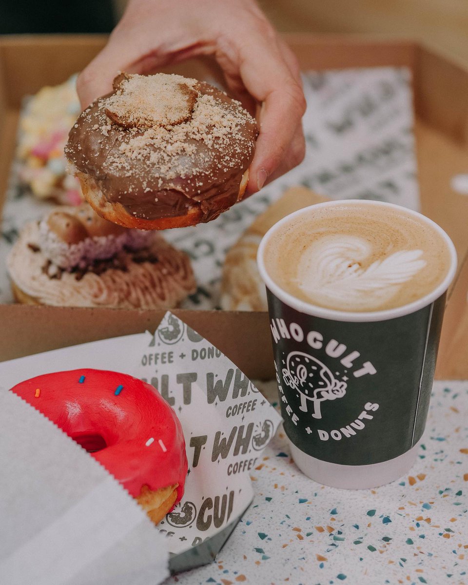 _visitbridgend's tweet photo. Check out Whocult Coffee + Donuts, a funky little space on Bridgend Industrial Estate with doughnuts that taste so good, people come from far and wide to try them!

https://t.co/gpd3FZBIYZ

#coffee #doughnuts #visitbridgend #visitbridgendcounty https://t.co/Yqj4mLJyF6