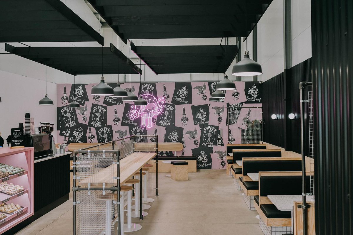 _visitbridgend's tweet photo. Check out Whocult Coffee + Donuts, a funky little space on Bridgend Industrial Estate with doughnuts that taste so good, people come from far and wide to try them!

https://t.co/gpd3FZBIYZ

#coffee #doughnuts #visitbridgend #visitbridgendcounty https://t.co/Yqj4mLJyF6