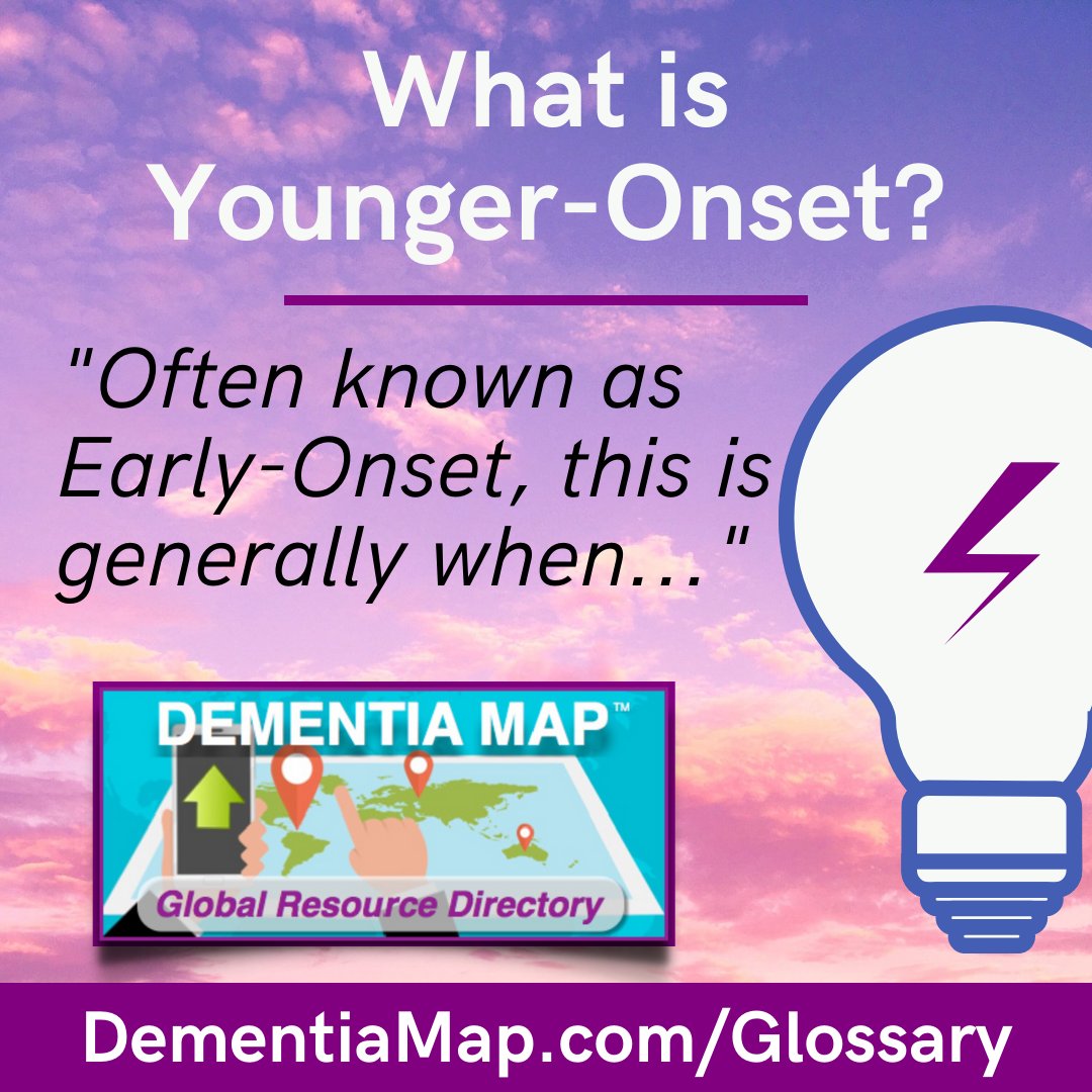 demmapgrd's tweet image. 💡Confused about all the #dementia #caregiving jargon? Visit the Dementia Map #Glossary for simple, 3-sentence explanations like this one about #YoungerOnset. More are being added all the time.

Need a specific one added? Let us know!
ed.gr/drro5