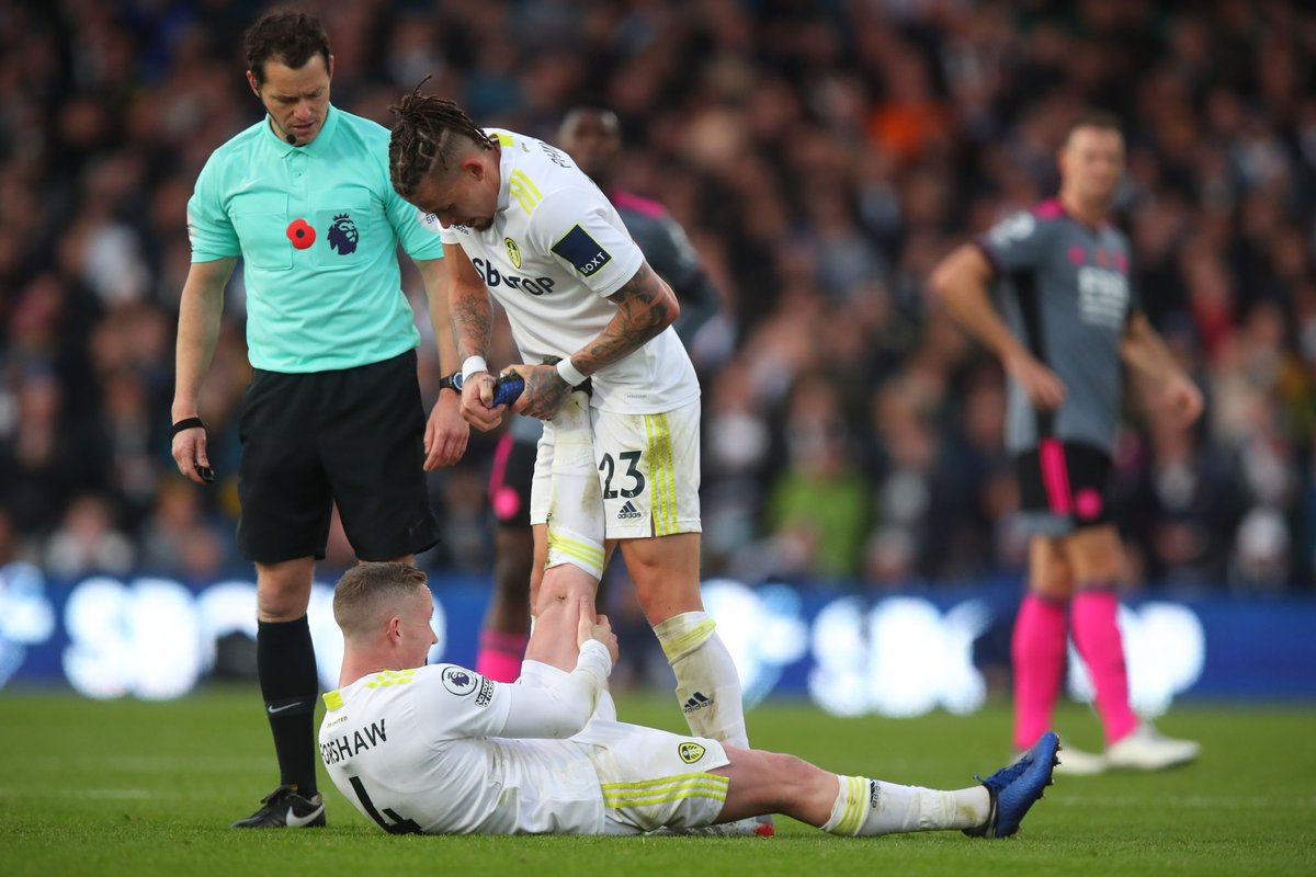 JoeDonnohue's tweet image. Furthest distance by an #LUFC player in a single Premier League game this season.

12.57km • Adam Forshaw (v Brighton)
12.20km • Kalvin Phillips (v Burnley)
11.75km • Kalvin Phillips (v Liverpool)
11.68km • Mateusz Klich (v Newcastle)
11.57km • Kalvin Phillips (v Everton)