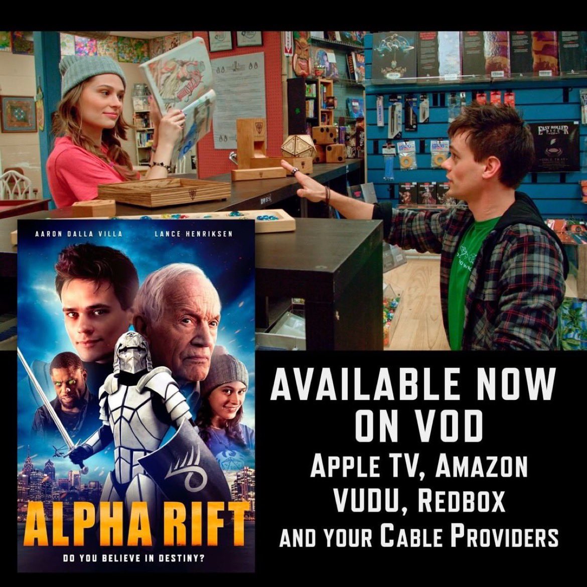 aarondallavilla's tweet photo. #AlphaRift #movie #OUTNOW https://t.co/IPXv05OdCV