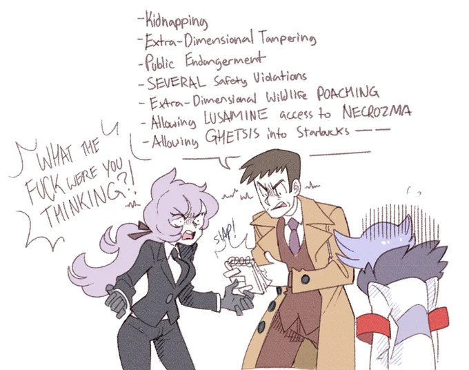 (this post is not serious)

Prince Lear would probably be on Anabel and Looker's "Shit List" tbh 