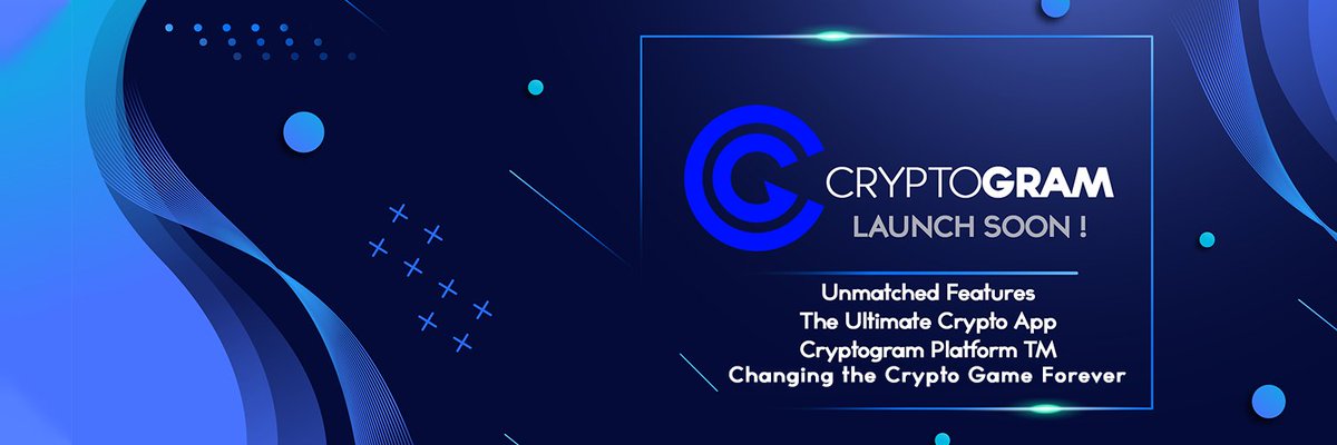 CryptogramTM's tweet image. 🔥Don't Miss Out on The Most Anticipated Crypto Launch This Year🔥🚀🚀🚀

⭐️ Over 30 million Sweepwidget Entries ⭐️

         CRYPTOGRAM TOKEN

MONDAY 29th NOVEMBER 2021

PRESALE BEGINS AT 5PM UTC!

THE LAUNCH ON PCS 8PM UTC!

#Cryptogram #cryptogramTM @CryptogramTM