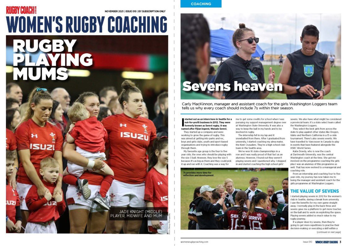 Thank you <a href="/RugbyCoachJess/">Jess Bunyard</a> of <a href="/Womensrugbycoa2/">Womens Rugby Coaching</a> for the chance to share my insights and experience with coaching youth and high school rugby, especially focusing on the benefits and opportunity the sevens format of the game provides. #Coach #Rugby #GrowthMindset