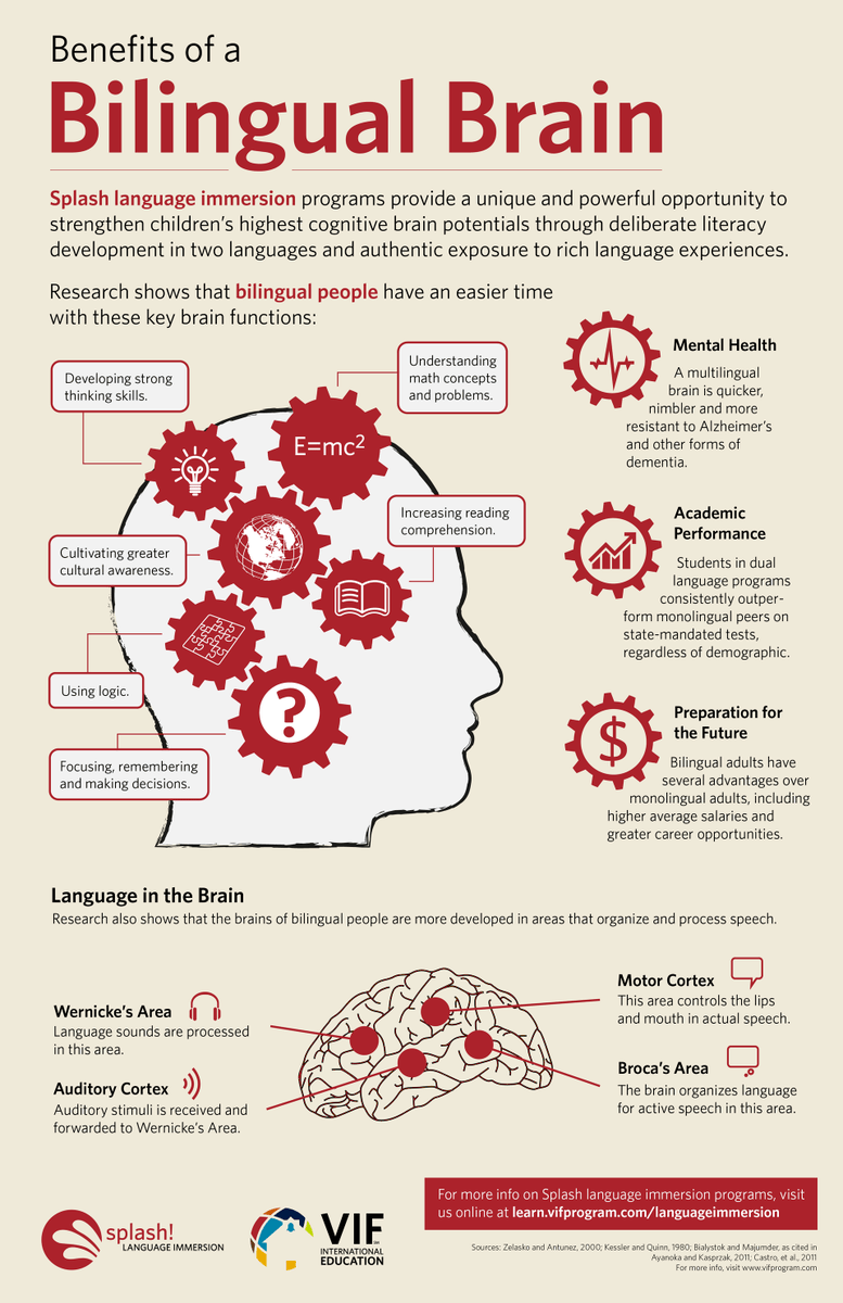 TCEA's tweet photo. Benefits of a Bilingual Brain

https://t.co/jDVQumvAwP 📸 @vifprogram
#learning #bilingual #langchat #edutwitter https://t.co/wFyeK8zLmD