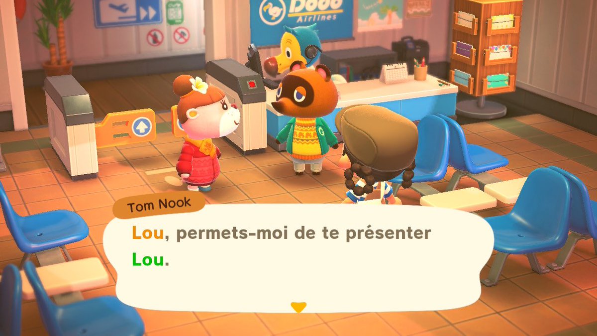 carla_pp67's tweet photo. Hello ! 

Aujourd’hui j’ai eu le dlc, je l’attendais tellement !!🥰

Pour fêter ça, voici quelques photos de ma tenue du jour et de ma première rencontre avec Lou !

(Merci @norticsan 🥰) 

#acnh #acnhoutfit #acnhdlc #AnimalCrossingNewHorizons https://t.co/QKpFc2Vw6y