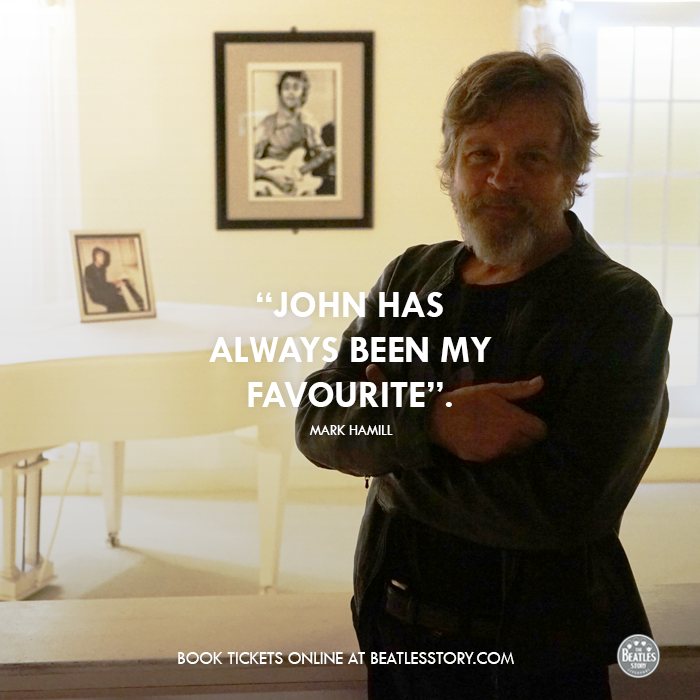 Barbara74048755's tweet photo. This is favorite picture of @HamillHimself ❤️ love that incredible picture of @johnlennon 😍 ,  Mark I hope  that you enjoyed watching #TheBeatlesGetBack !!  I really miss #JohnLennon so very much 💔watching The Beatles Get Back brought tears 😭 to my eyes. https://t.co/pbLJC9U1Dd