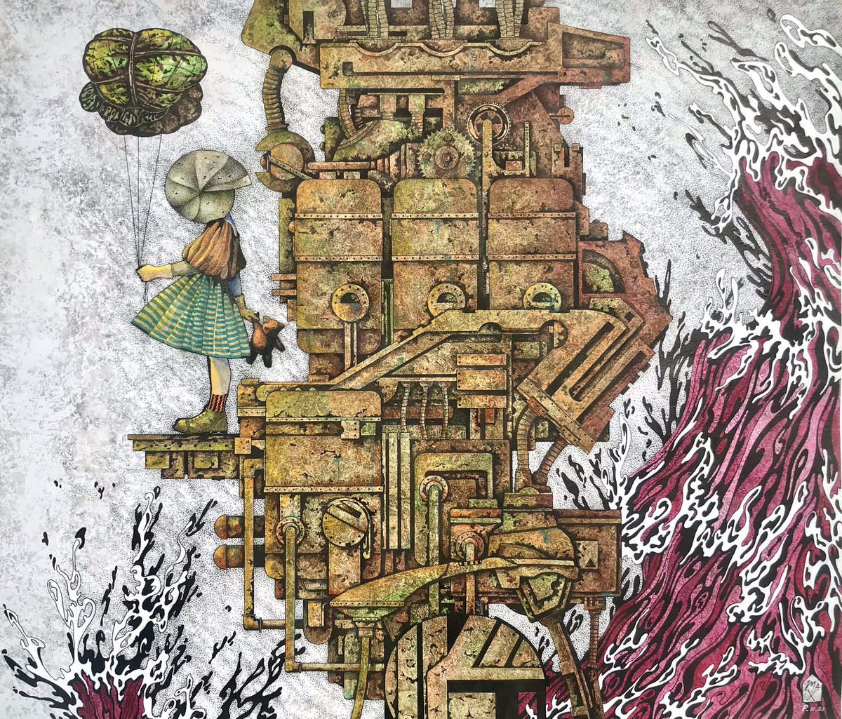 MaxMarteeneArt's tweet photo. “Infanta/Paisajes de Sion”.
Acrílica y tinta sobre papel.
70 x 60 cm.
Info: Whatsaap. (809)657-0806.
Pinterest/Max Marteene Art. https://t.co/Vb7vdnIrMF