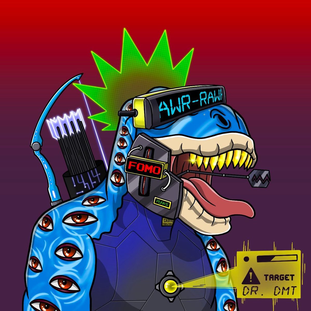 Antexol's tweet photo. @metasaurs @MerlinK Amazing job guy's beautiful art. And you bet we will be there with you on 17th LFG #RAWR #BuyMetasaurs #metasaurusnft #metasaurusPunks https://t.co/VANaQl2MY0