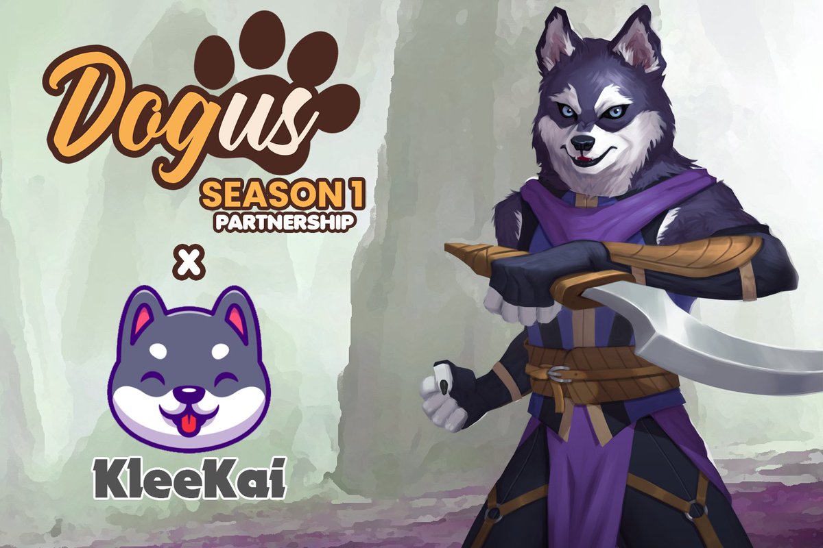 DogusFinance's tweet photo. 🎉 PARTNERSHIP ANNOUNCEMENT! 🎉

🐶 DOGUS is so thrilled to announce our first ever partnership with @KleeKaiETH 

🔥 Stay tuned for exclusive KleeKai Booster Packs and NFTs drops in the coming days!

#DOGUS #KLEEKAI #PARTNERSHIP #Gamefi https://t.co/5ta0ukLops