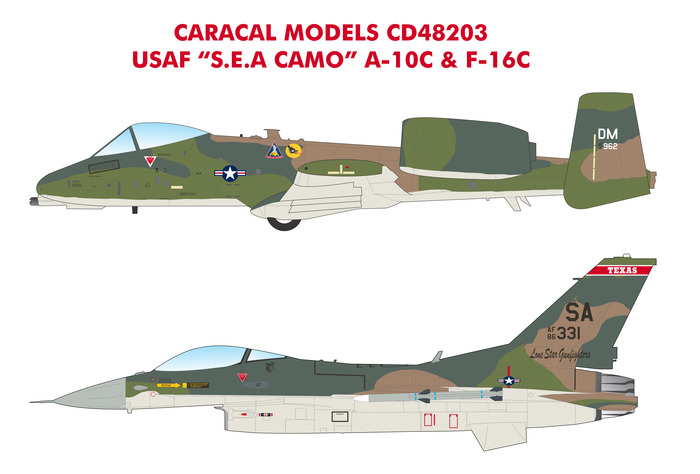 AML Models 1/72 F-111A AARDVARK IN VIETNAM Camouflage Paint Mask Set