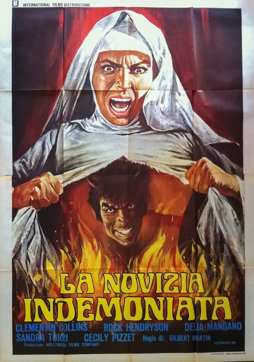Ricard_Millas's tweet photo. El #nunsplotation estuvo ahí, y ahora regresa con fuerza. No todos los carteles pertenecen al género, aun así hay para todos los gustos. #HermanaX https://t.co/CUyBjhb9me