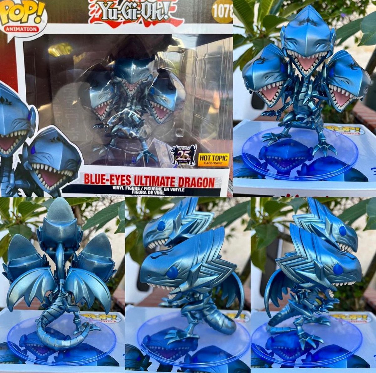 CALISTATEOFMND's tweet photo. Closer look at Hot Topic exclusive Blue Eyes Ultimate Dragon! Coming soon.

#YuGiOh #BlueEyesUltimateDragon #Funko #FunkoPop #FunkoPopVinyl #Pop #PopVinyl #Collectibles #Collectible #PopOclock https://t.co/M7YJ97SiFi