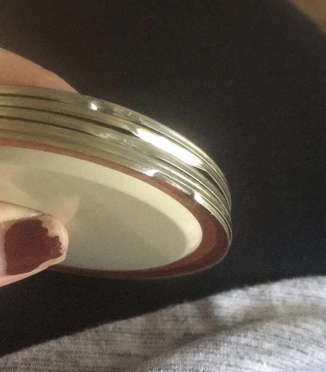 ExpertCloser's tweet photo. @BallCanning Brand new pint jars rings and lids and there were this many rings defective. Quality control is slipping! https://t.co/Gw7xwzoRgE