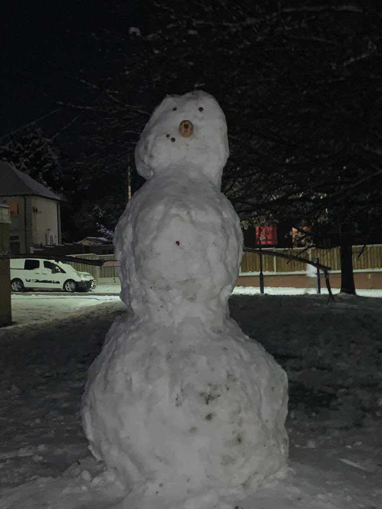 <a href="/Y6Monteney/">Y6Monteney</a> Jacob and his brother along with our neighbours made this ⛄️ across the road at the nursing home for all the residents so they have something to look at out their window ❄️⛄️