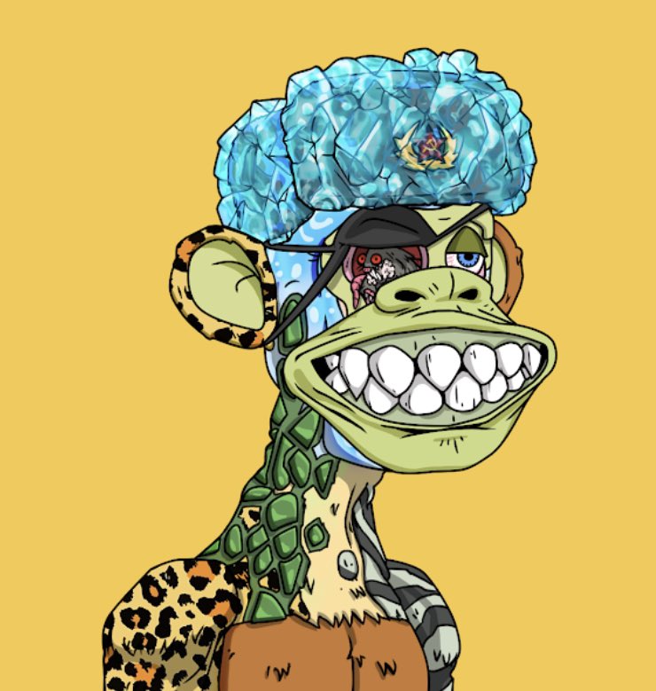 just made my biggest ever NFT purchase…officially apart of <a href="/BoredApeYC/">Bored Ape Yacht Club 🍌</a> at 19🙏 #bayc #mayc
