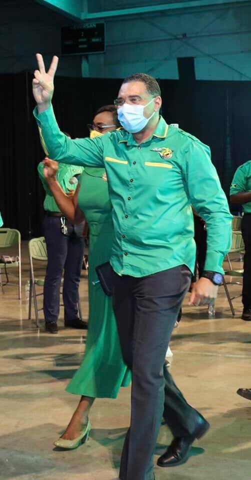 AndrewHolnessJM's tweet photo. As our Party celebrates its 78th anniversary I am proud to be its Leader. I am proud of our strong heritage of equal rights and justice and proud of the distinguished leaders who preceded me. Jamaica, let’s build back stronger. #JLP78 #BuildingBackStronger https://t.co/AoXJwJ98qv