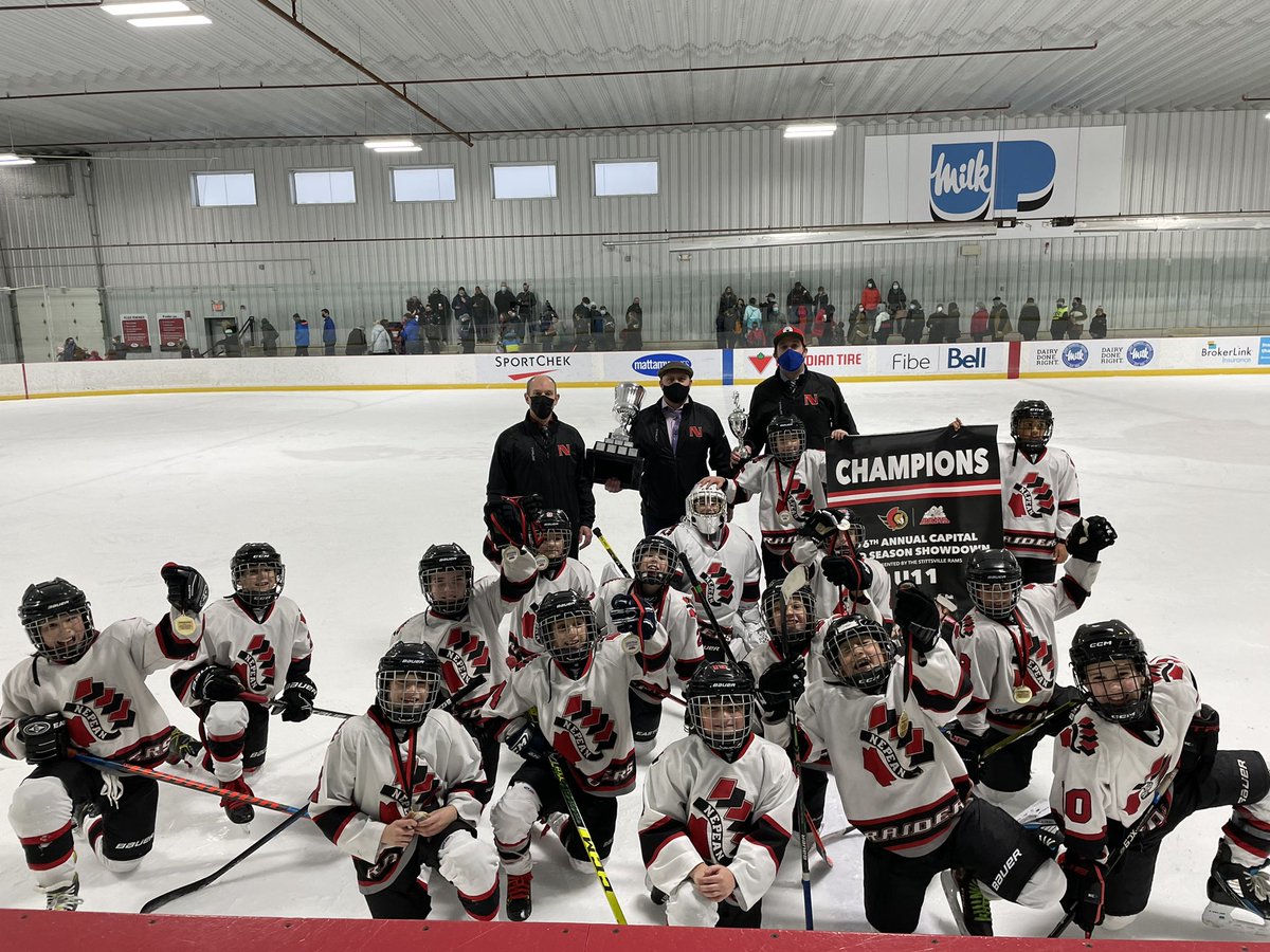 Sensplex's tweet photo. Congratulations to our Capital Midseason Showdown U11 Champion Nepean Raiders https://t.co/Z360dt2FiT