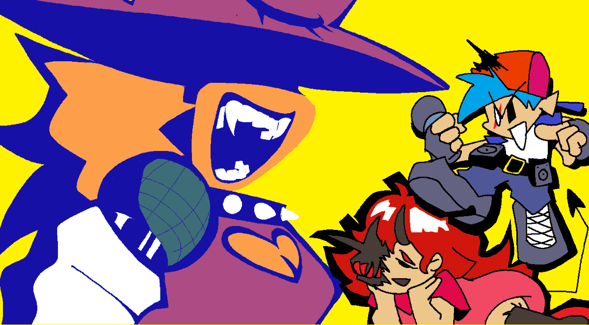 THAT'S RIGHT! WE'RE COLLABORATING WITH THE FIZZY POP PANIC TEAM ON AN MDM THEMED UPDATE!! WE HOPE YOU'LL ENJOY IT WHEN IT COMES OUT ;)) 
(art by <a href="/P0STBOY/">SNOWBOY</a>)