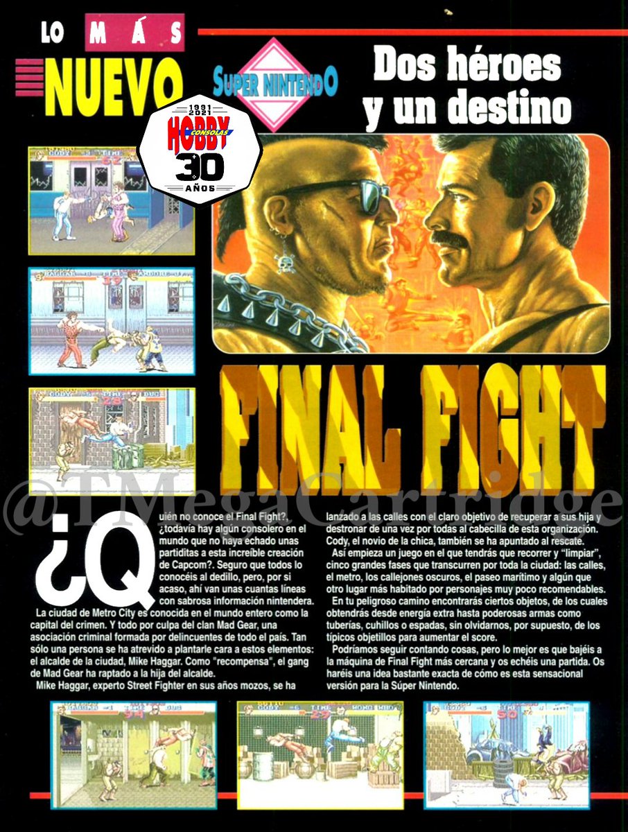 TMegaCartridge's tweet photo. 🔵Selección Hobby Consolas
#13 OCTUBRE 1992;
🔸SUPER GHOULS'N GHOSTS
🔸U. N. SQUADRON
🔸OPERATION WOLF
🔸FINAL FIGHT
#Hobbycumple30 #RetroHobby
🎮🕹I♥HC https://t.co/sjd4g7pZLD