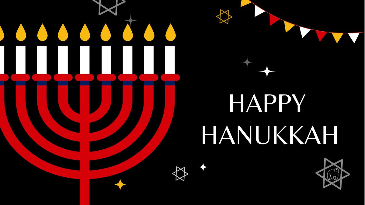 Wishing everyone celebrating tonight a happy hannukah 🕎✡️