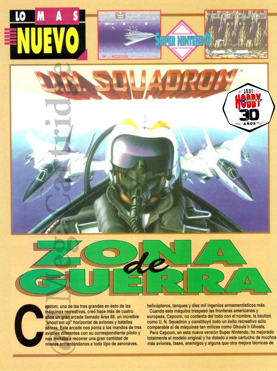 TMegaCartridge's tweet photo. 🔵Selección Hobby Consolas
#13 OCTUBRE 1992;
🔸SUPER GHOULS'N GHOSTS
🔸U. N. SQUADRON
🔸OPERATION WOLF
🔸FINAL FIGHT
#Hobbycumple30 #RetroHobby
🎮🕹I♥HC https://t.co/sjd4g7pZLD