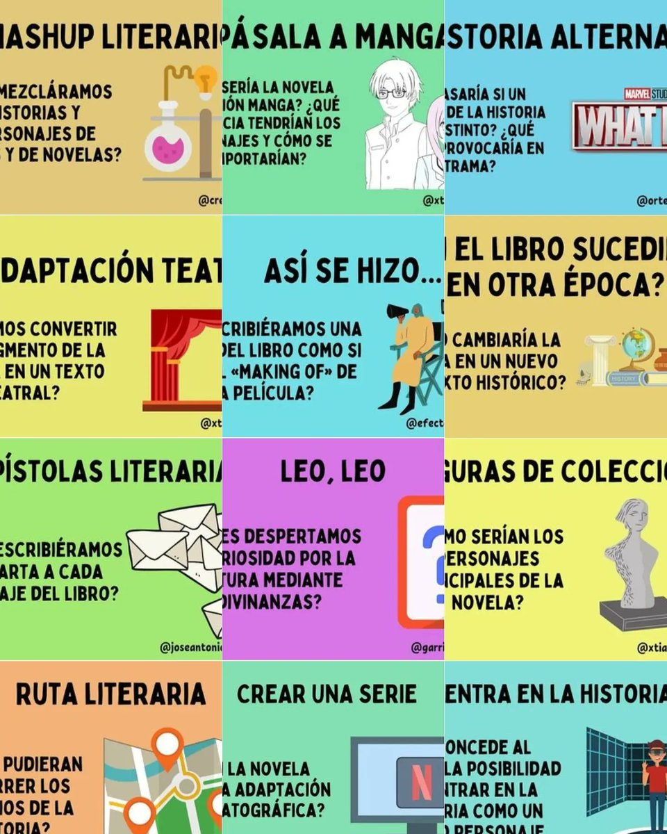 xtianolive's tweet photo. ¿Cómo enfocáis la lectura en el aula? Si buscáis ideas para trabajarla en clave reflexiva y creativa, os recomiendo la cuenta de Instagram xtianolive.maslectura. Reúne propuestas reales y además es colaborativa. ¡Podéis enviar la vuestra! Ojalá os sirva❤️
https://t.co/9iRHMCJ8TB https://t.co/8sgedWZjiX