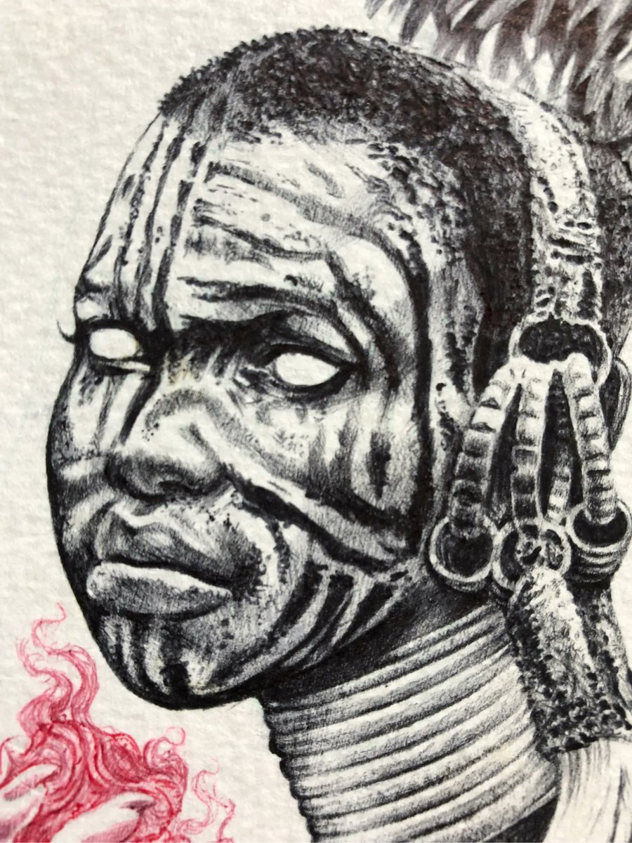 theZEROmachine's tweet photo. I’m always so honored to be able to tattoo my art. One of my favorite pieces. 

#BlackGirlMagic https://t.co/i3oQ3mVx5J