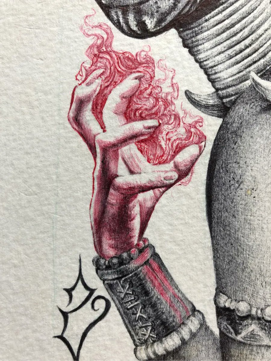 theZEROmachine's tweet photo. I’m always so honored to be able to tattoo my art. One of my favorite pieces. 

#BlackGirlMagic https://t.co/i3oQ3mVx5J