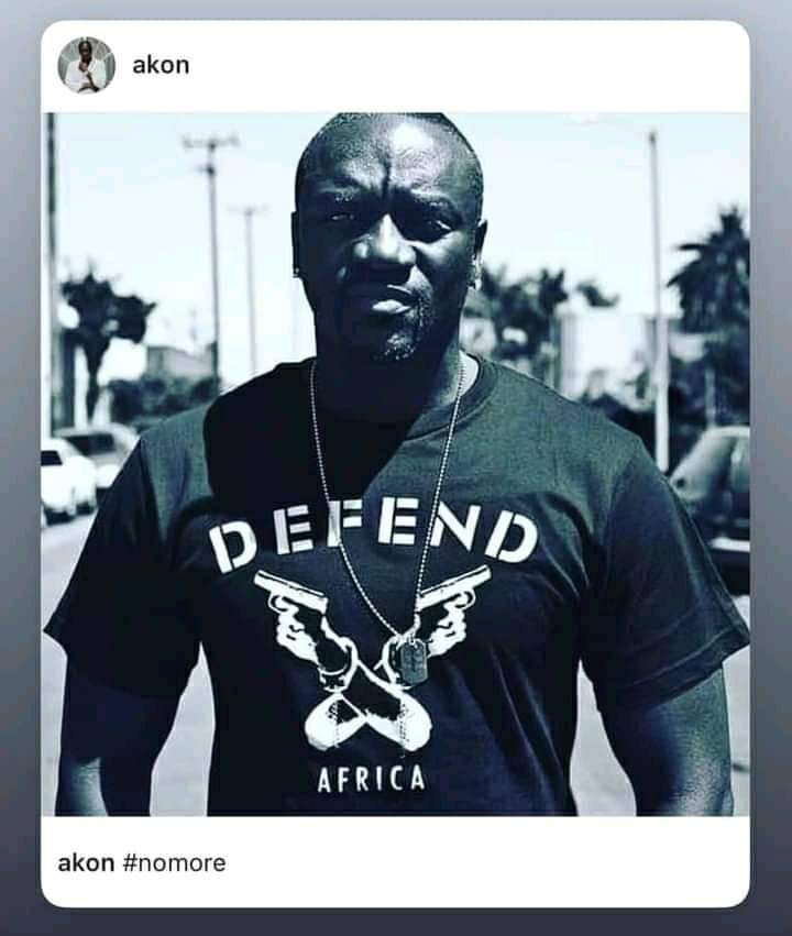 Look who just joined the  #NoMore Movement - beloved son of #Africa <a href="/Akon/">AKON</a> ✊