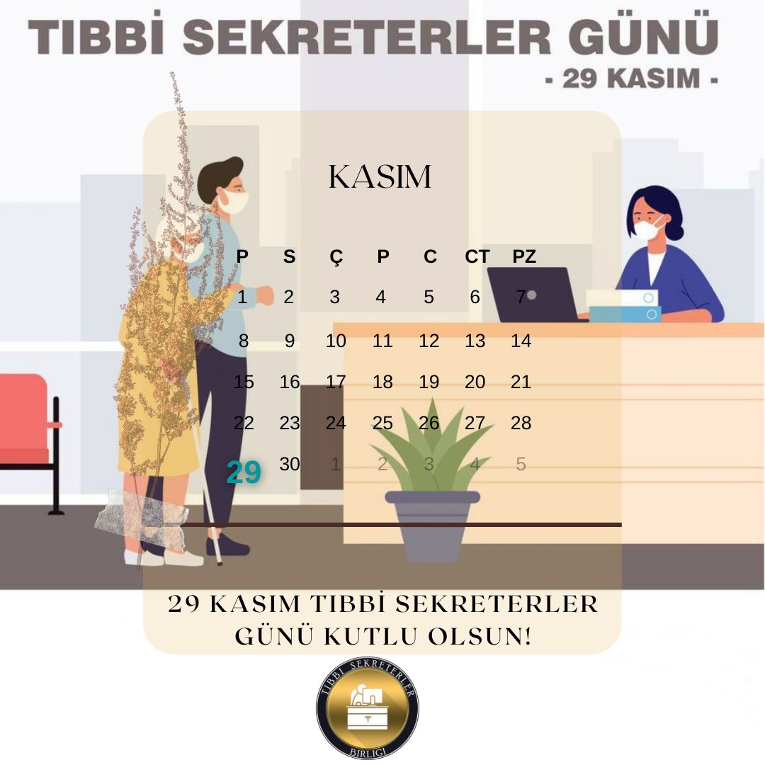 Ülkemizin her köşesinde, kaliteli sağlık hizmeti sunumunda büyük bir özveri ve hassasiyetle çalışan, sağlık sistemimizin ayrılmaz bir parçası olan tıbbi sekreterlerimizin #29kasımtıbbisekreterlergünü kutlu olsun.