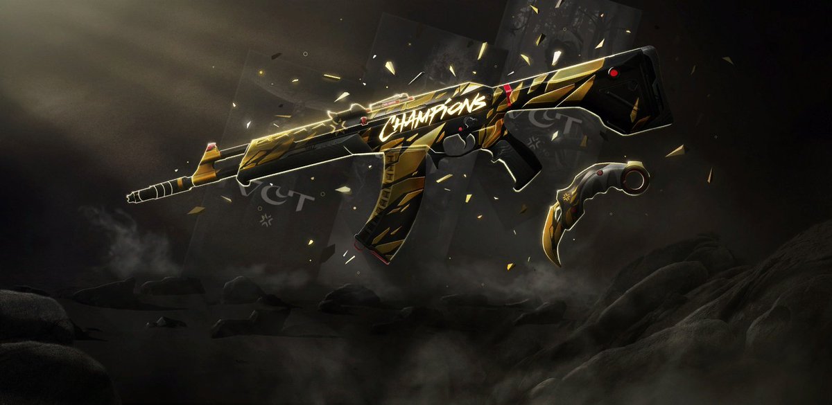 Estamos en 99.464.

Si llegamos a 100.000 followers hoy sorteo un pack Valorant Champions entre todos los que deis RT y me sigáis en Twitter.

twitch.tv/zok3r

Suerte.