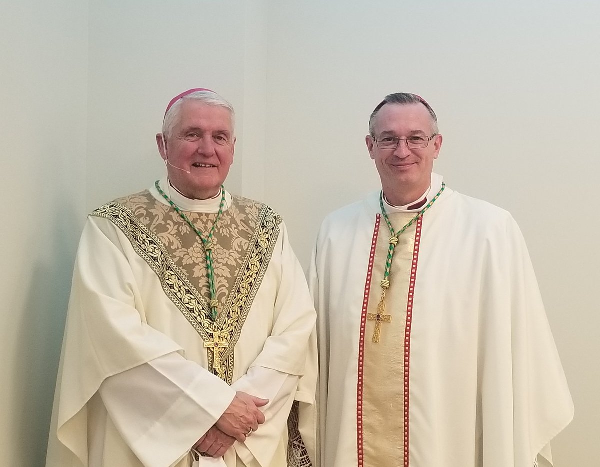 BishopMiehm's tweet image. Wonderful to be at the Dedication of @StBenedictRCC today with @Bishop_Crosby , Bishop Lobsinger, @Jimpe47 and many parishioners!