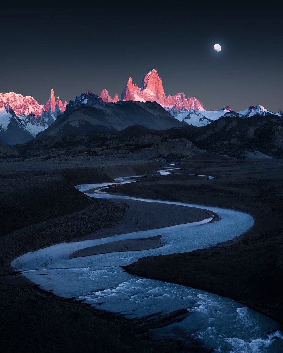 earth's tweet image. El Chalten, Argentina.