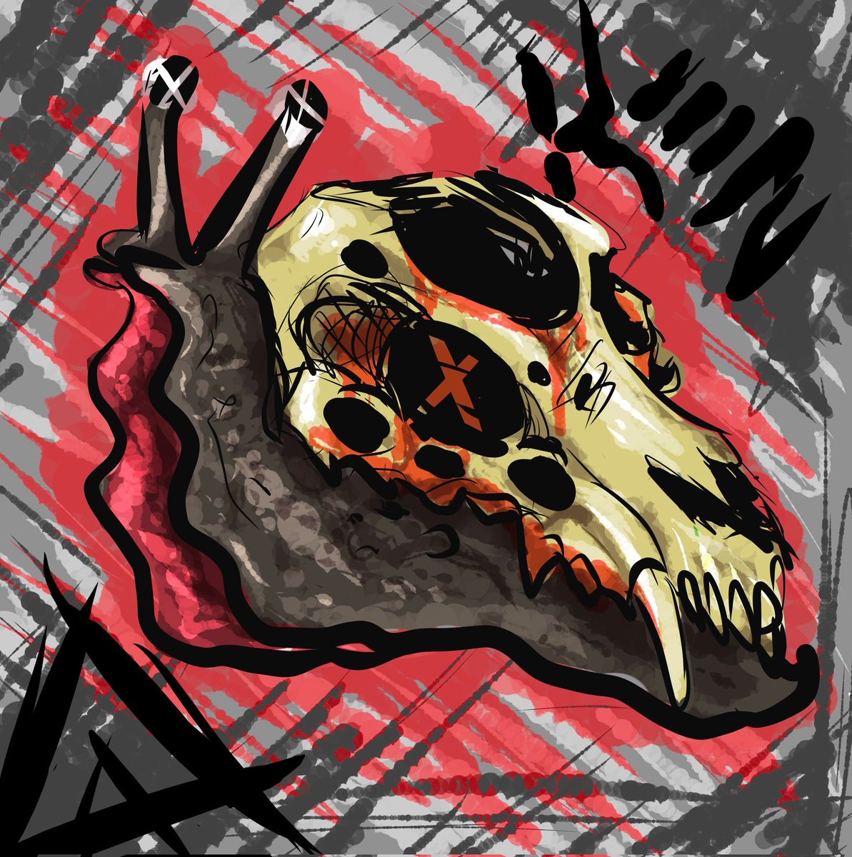 kezze_yyc's tweet photo. @SnaelsCNFTs
x
@kezze_yyc
mash up piece ;) I wouldn't want to fight a snail that could fight Glantz and wear his skull as a house
:O
Check the comments for a timelapse video of this art!!
#CNFTCommunity #Cardano #cnftartist #CNFTcollab #Giftnft #Glantz $ada #CardanoCommunity https://t.co/wnX88W8I5o