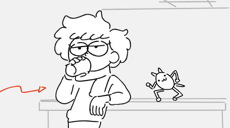 when I saw the IT galz back in the script I did a backflip IRL 