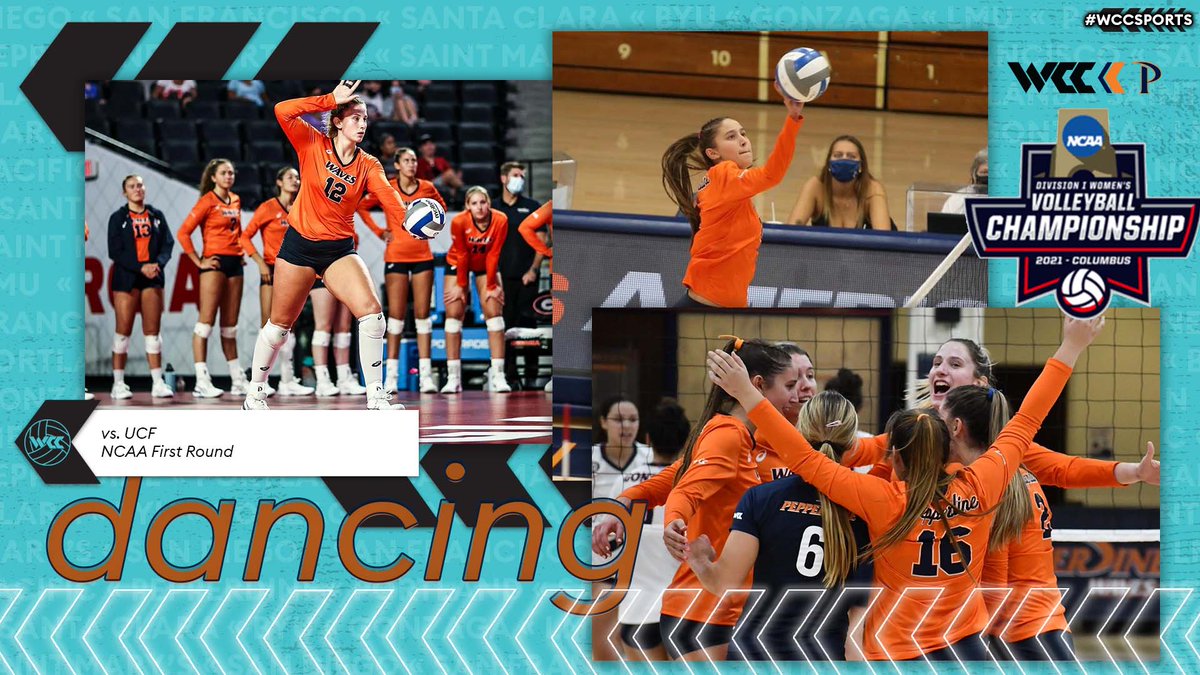 .@WavesVolleyball 💃💃💃

The 🌊 are dancing into the <a href="/NCAAVolleyball/">NCAA Women's Volleyball</a> Tournament #WCCsports