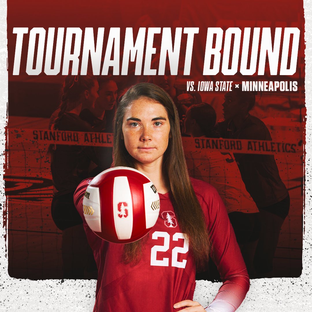 We're dancin'‼️

Stanford faces Iowa State in the first round of the <a href="/NCAAVolleyball/">NCAA Women's Volleyball</a> Tournament at Minnesota.

#GoStanford