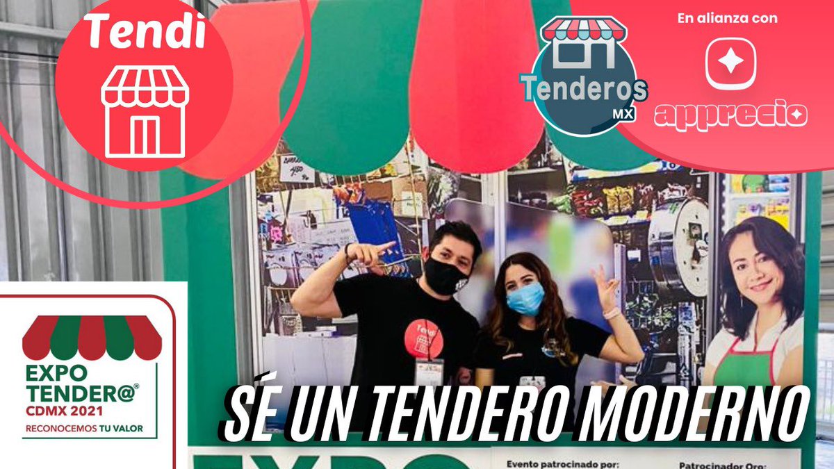 apprecio1's tweet photo. TENDI en #ExpoTendero 2021: https://t.co/XL2QANoye4 https://t.co/JBQlZkUB4q