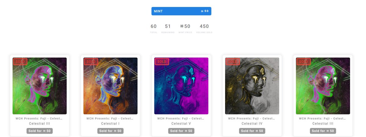 WCHDESIGNXXX's tweet photo. Wow... 9 editions have been minted since our genesis collection on @Stacks went live! We would like to thank collectors for your support 🙏🙌 

Don't forget to join our discord to stay up to date 🔥

https://t.co/CQQSXeEkdf https://t.co/yYzK2OANQY