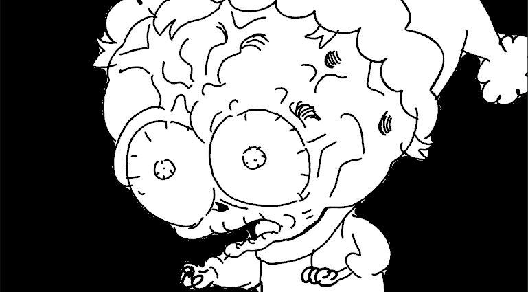 a cut joke where anne figures out mummies r dead people and sprig uh. uh 
