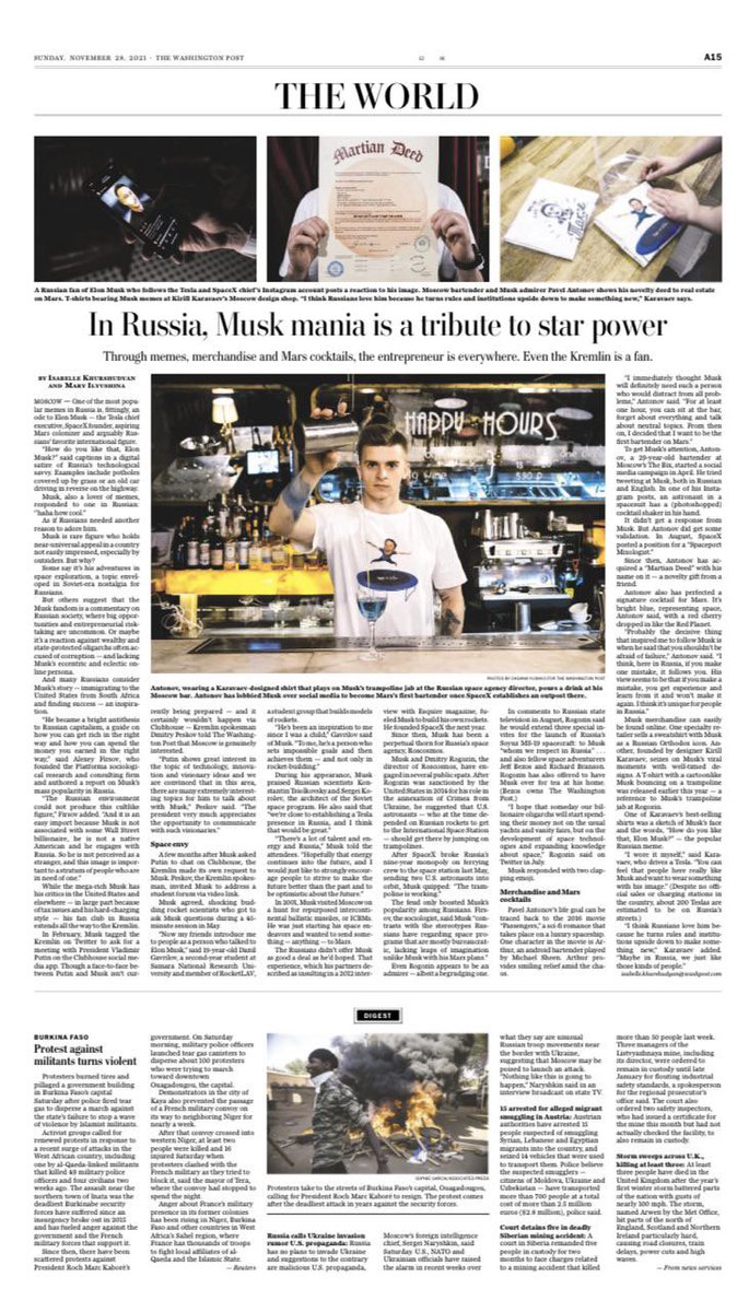 marsinvaderr's tweet photo. @elonmusk come out for breakfast, it's time to read the newspaper 🪐 https://t.co/M5Hm0IzOqn