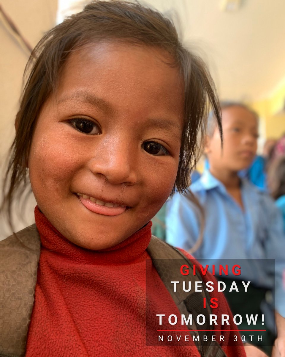 Giving Tuesday is tomorrow. Join us at 8am EST sharp to hear about a special bonus we have for all donors! We are raising money to bring potable water to hundreds of people in Makwanpur, Nepal🇳🇵

elevatenepal.org/project/sanita…