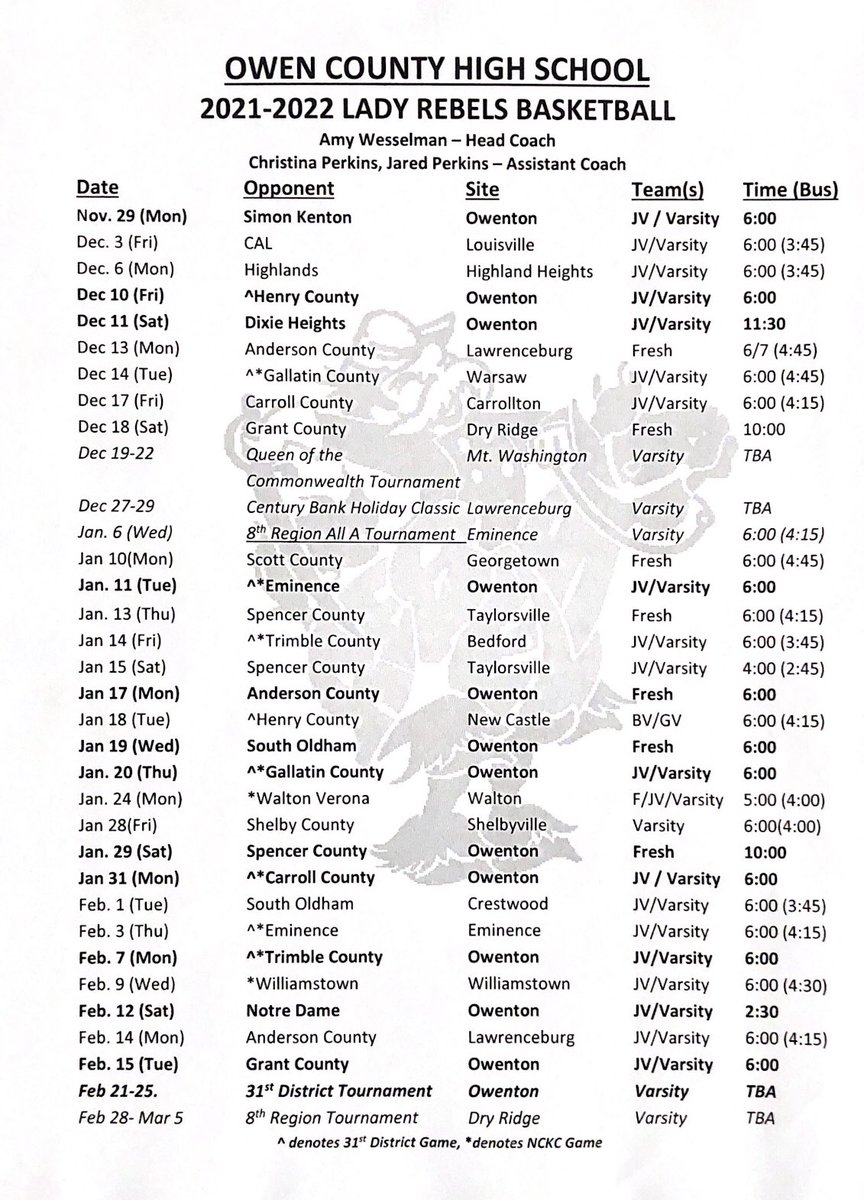 The <a href="/LadyRebels_OCGB/">Lady Rebels Basketball</a> kickoff their 2021-2022 season this week.

#OCGB 
#WEareOC
#REPtheO