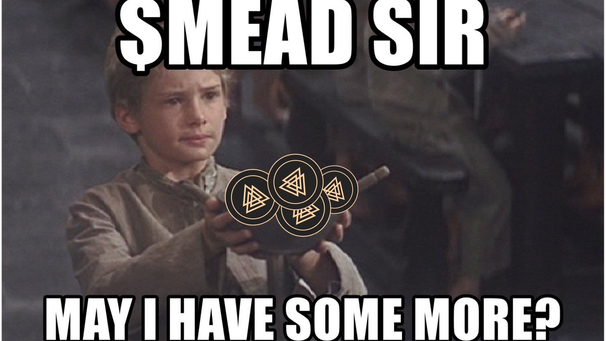 tehbizz's tweet photo. Come for the $MEAD , stay for the #memes @AsgardDefi @whaleclubcom @zhusu $VOLT $BELLY #AVAX #needformead https://t.co/PWaGnMsDea